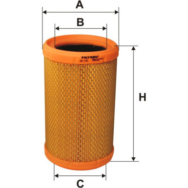 FILTRON Luftfilter AR 349