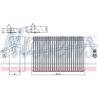 Verdampfer PKW Mercedes E-Klasse 02 92344