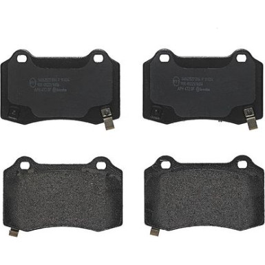 BREMBO Bremsklötze HA P 11 024 BREMBO Bremsklötze HA P 11 024