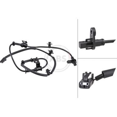 A.B.S. Sensor, Raddrehzahl 32083 A.B.S. Sensor, Raddrehzahl 32083