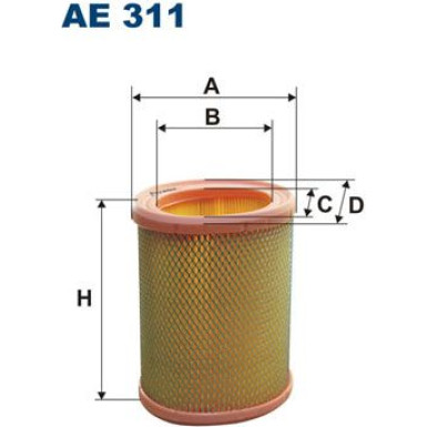 FILTRON Luftfilter AE 311