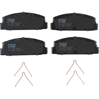 Bremsklötze HA MAZDA 626,6 98 COTEC GDB3311 Bremsklötze HA MAZDA 626,6 98 COTEC GDB3311