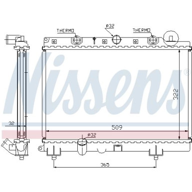 Wasserkühler PKW 64305A Wasserkühler PKW 64305A