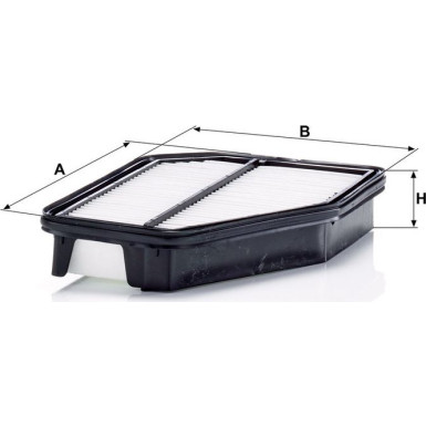 Mann & Hummel Luftfilter PKW HONDA Civic 07 C 28 023