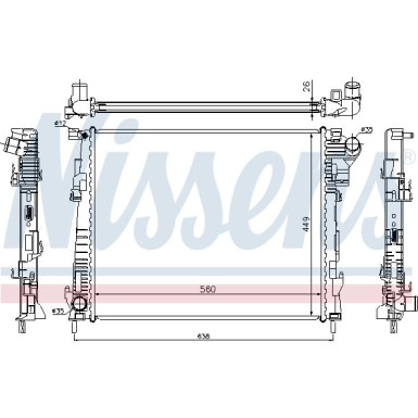 Wasserkühler PKW 63122 Wasserkühler PKW 63122