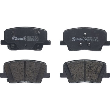 BREMBO Bremsklötze HA P 77 003