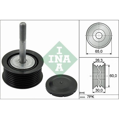 Umlenk-/Führungsrolle, Keilrippenriemen 532 0793 10