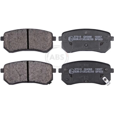 A.B.S. Bremsbeläge 37515 A.B.S. Bremsbeläge 37515