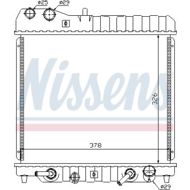 Wasserkühler PKW 68111