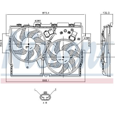 Kühlerlüfter PKW 85958 Kühlerlüfter PKW 85958