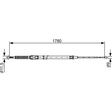 Handbremsseil 1987482458