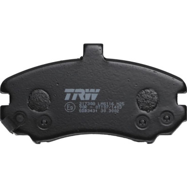 TRW Bremsbeläge GDB3431