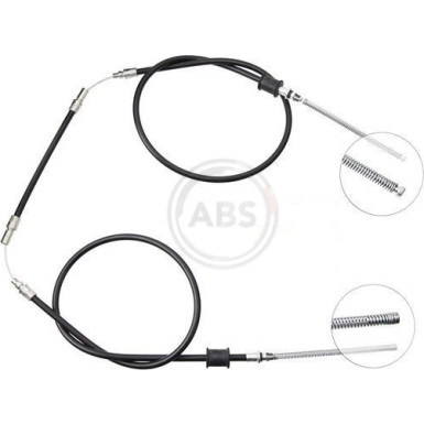 A.B.S. Handbremsseil Seilzug Festellbremse K10875 A.B.S. Handbremsseil Seilzug Festellbremse K10875