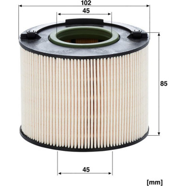 Mann & Hummel Kraftstofffilter PKW VW PU 1033 X