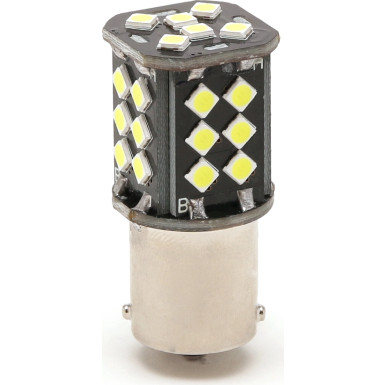 LED Lampe Birne Metalsockel R5W Ba15s 30x 2835 SMD Weiß LED Lampe Birne Metalsockel R5W Ba15s 30x 2835 SMD Weiß