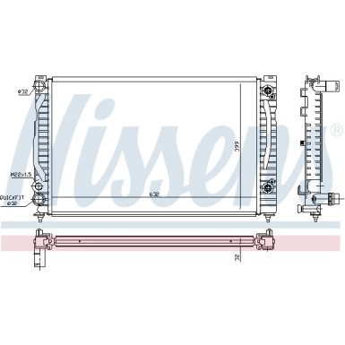 Wasserkühler PKW 60494