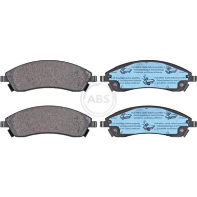 A.B.S. Bremsbeläge 37570