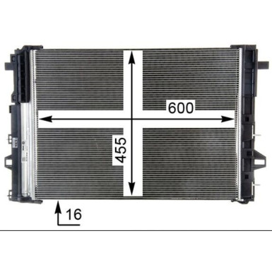 Kondensator, Klimaanlage AC 446 000P