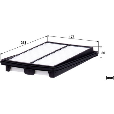 Mann & Hummel Luftfilter PKW NISSAN Pulsar, Qashqai 14 C 25 040