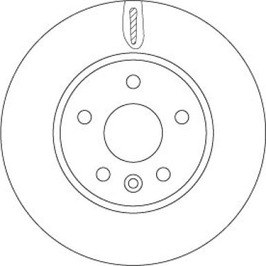 10 481 062 Bremsscheibe VA DF6819