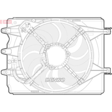 DENSO Kühlerlüfter DER09068