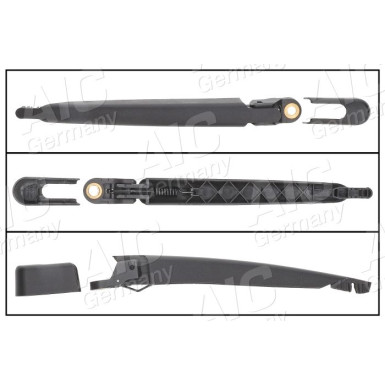 Wischerarm hinten 53760