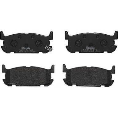 BREMBO Bremsklötze HA P 49 031 BREMBO Bremsklötze HA P 49 031