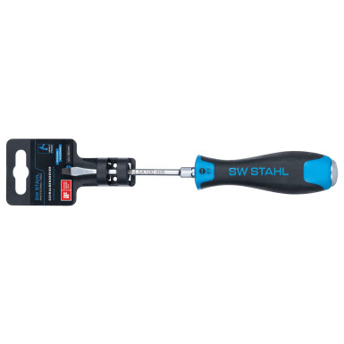 SW-Stahl Schraubendreher, Schlitz, 4,5mm schlagfest, 100mm 32794SB