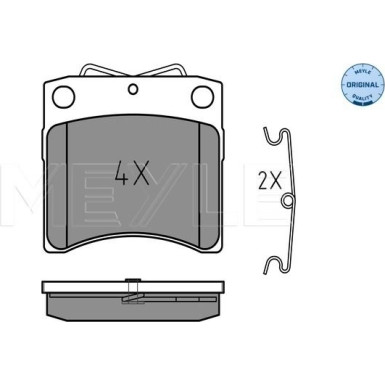 Bremsbelagsatz Vw P. T4 09/90 15 252065217 Bremsbelagsatz Vw P. T4 09/90 15 252065217
