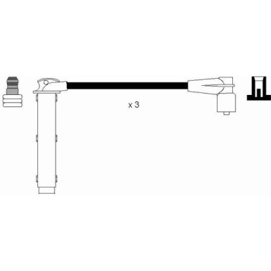 Zündleitungssatz 7408