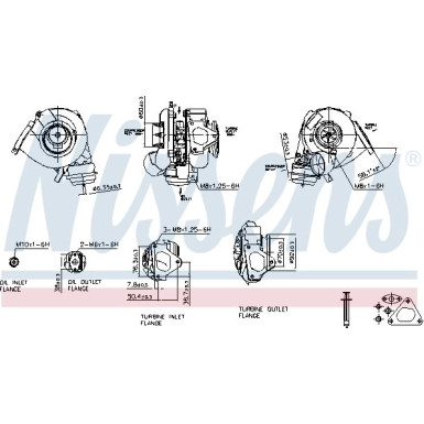 Nissens Turbo 93109 Nissens Turbo 93109