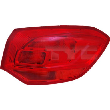 Heckleuchte A R O K-PLATTE ROT OPEL ASTRA J SPORTS TOURER 12,09-5,15 4619,643,4