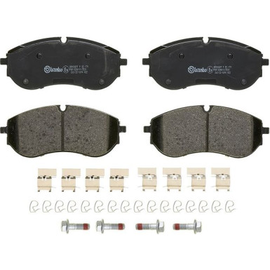 BREMBO Bremsklötze VA MAN TGE VW Crafter 16 PRIME LINE P 85 179