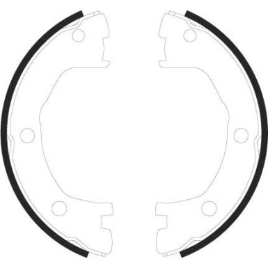 40 461 024 Bremsbacken GS8440 40 461 024 Bremsbacken GS8440