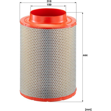 MANN-FILTER Luftfilter C311195/1 Picolight