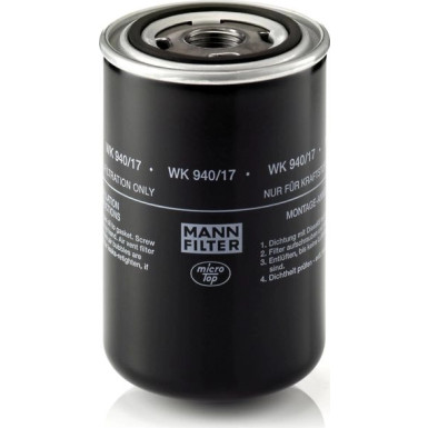 Mann & Hummel Kraftstofffilter LKW DIVERSE WK 940/17