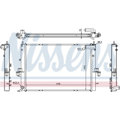 Wasserkühler PKW 64308A Wasserkühler PKW 64308A