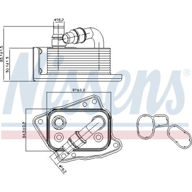 Ölkühler PKW 90688 Ölkühler PKW 90688