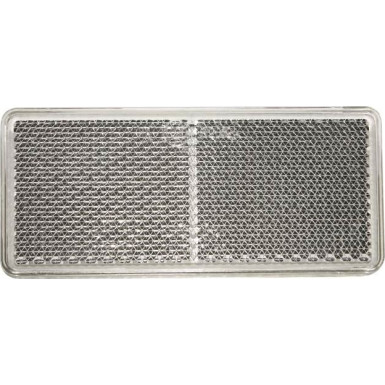 Rückstrahler weiß selbstklebend rechteckig 90x40 402654.001