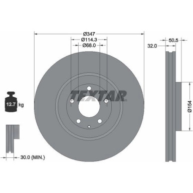 Bremsscheibe 92348903 Bremsscheibe 92348903