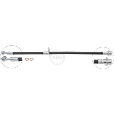 A.B.S. Bremsschlauch SL 1363