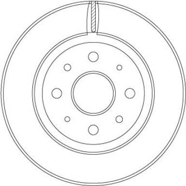 Bremsscheibe Kia P. Rio Ii DF4410