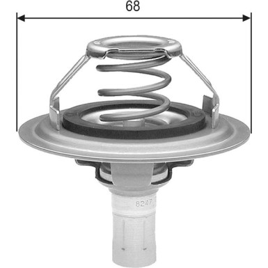 Gates Thermostat PEUGEOT 406,605 2.1TD 96-04 TH23080G1
