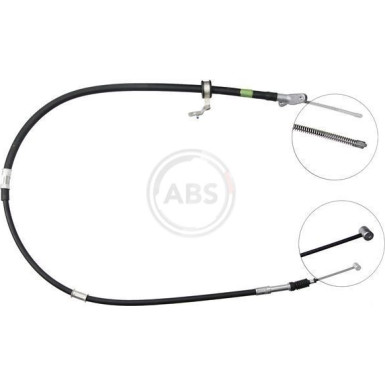 A.B.S. Handbremsseil Seilzug Festellbremse K19397 A.B.S. Handbremsseil Seilzug Festellbremse K19397