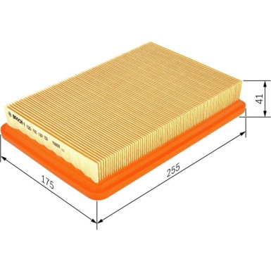 Luftfilter F 026 400 187 Luftfilter F 026 400 187