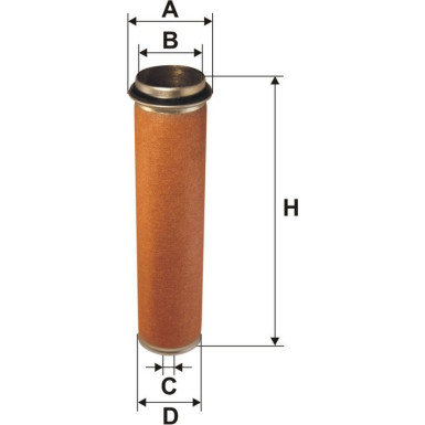 FILTRON Sekundärluftfilter AM 414W