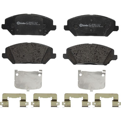 BREMBO Bremsklötze VA P 30 110 BREMBO Bremsklötze VA P 30 110