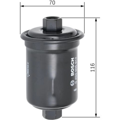 Kraftstofffilter HYUNDAI,TOYOTA,KIA,LEXUS 0 450 905 912