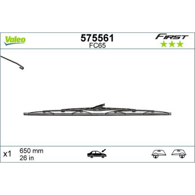 VALEO Scheibenwischer First VF65 575561