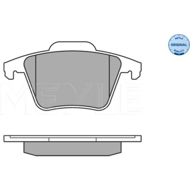 Bremsbelagsatz Volvo T. Xc 90 2.5-4.5 02 MEYLE-ORIGINAL: True to OE 025 240 1118 Bremsbelagsatz Volvo T. Xc 90 2.5-4.5 02 MEYLE-ORIGINAL: True to OE 025 240 1118